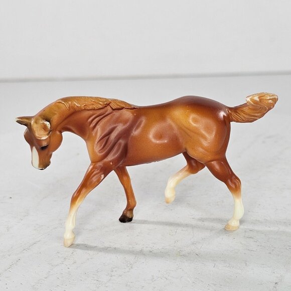 Breyer Stablemate Horse Appaloosa Mold Chestnut #5981 G2 3 Socks BODY - Picture 1 of 8